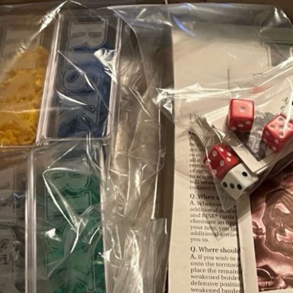 Vintage 1993 Risk Board Game by Parker Brothers Complete - Picture 9 of 10